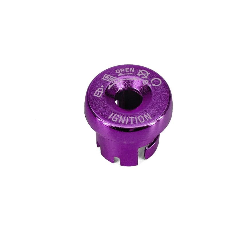 Capuchon de contacteur à clé neiman adaptable pour Nitro Booster 04 Ovetto violet