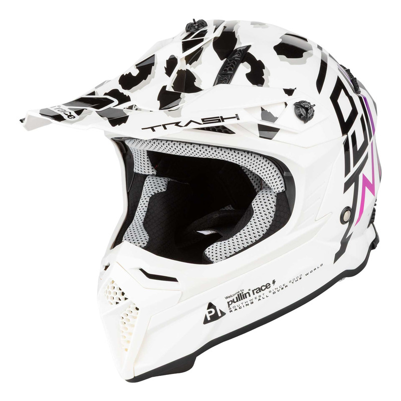 Casque cross Pull-In Graphic Race snow
