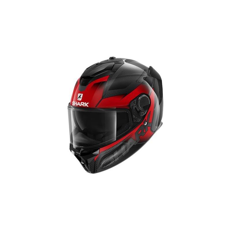 Casque intégral Shark Spartan GT Carbon Shestter rouge/anthracite- XS