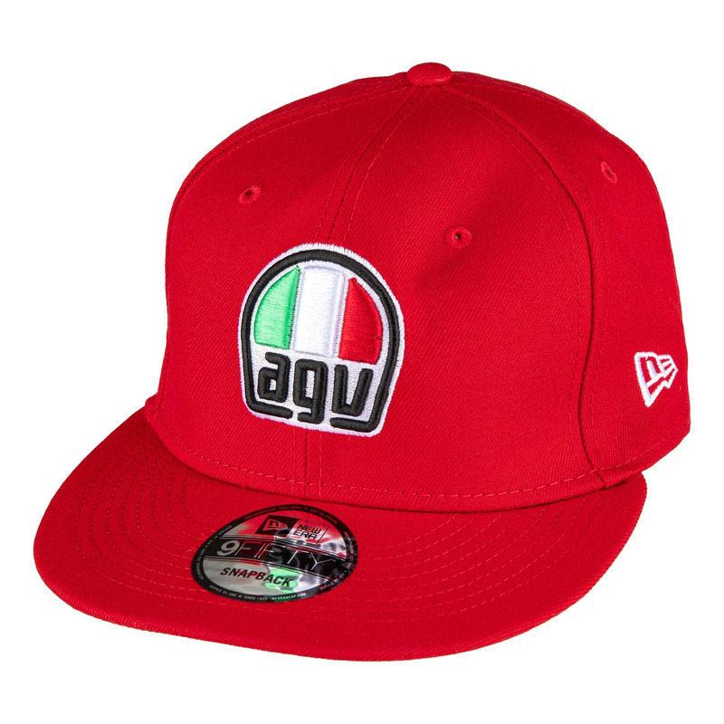 Casquette AGV 9Fifty Snapback rouge