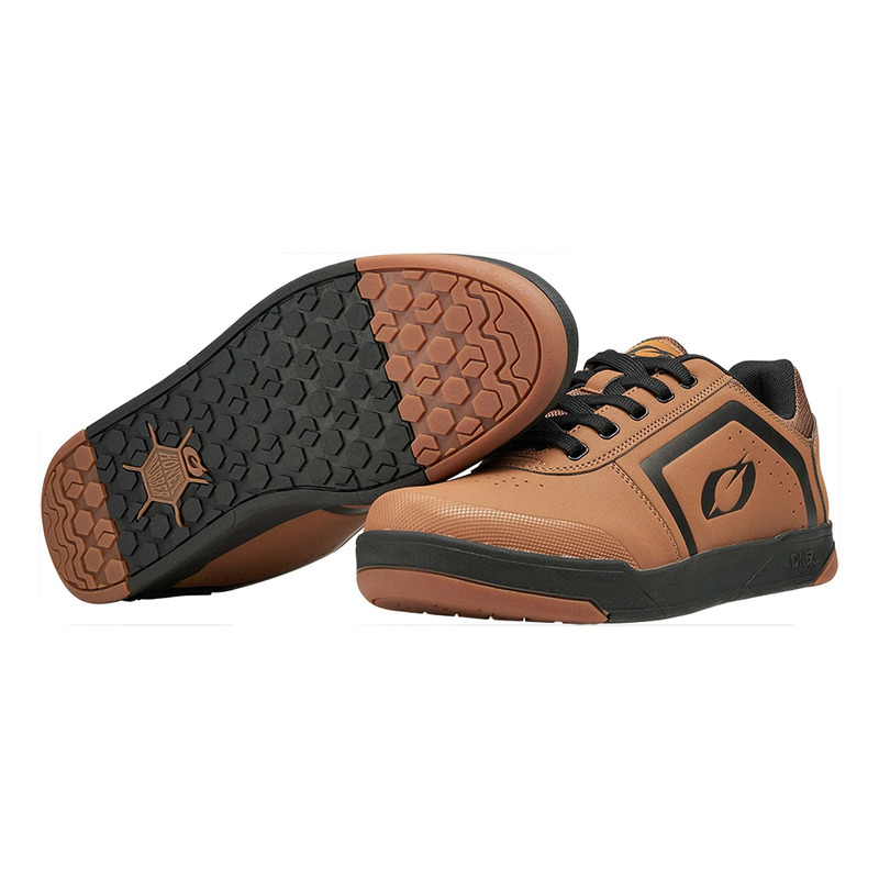 Chaussure VTT O'Neal Pinned Flat caramel/noir