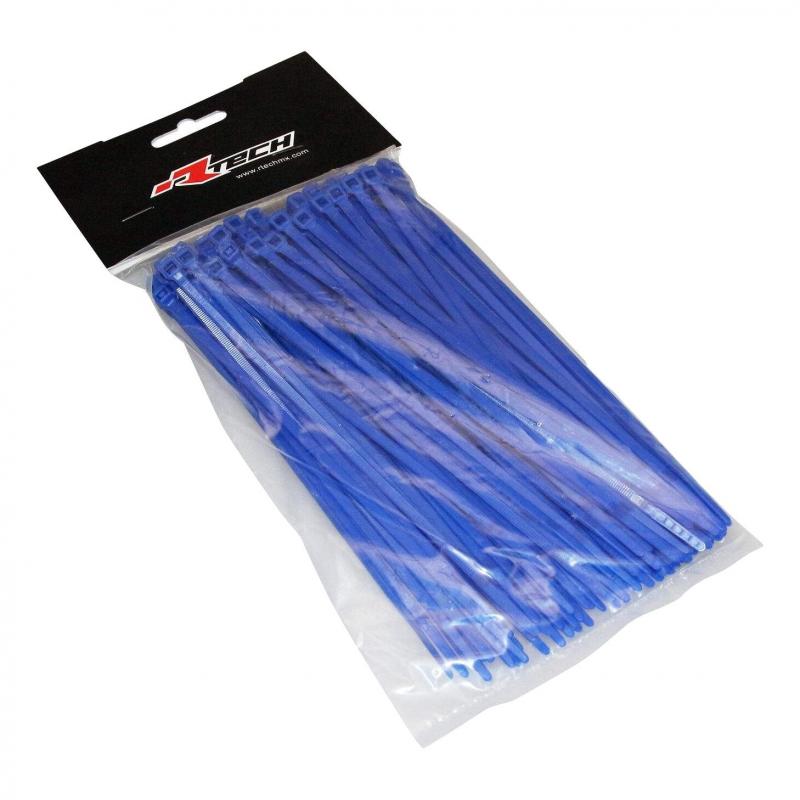 Collier de serrage nylon 3,6x180 mm RTech bleus