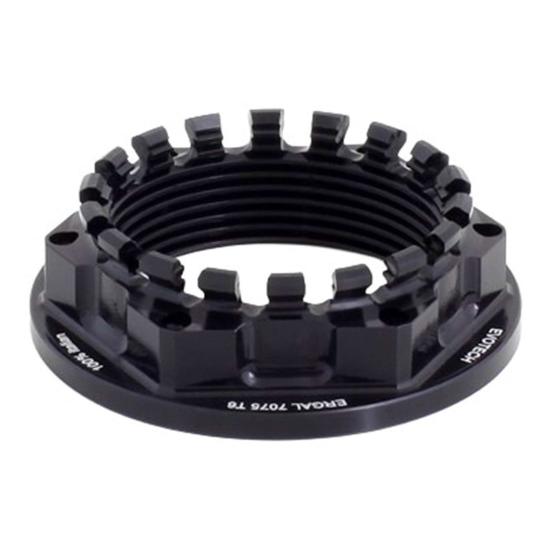 Écrou de porte-couronne Evotech noir KTM 1290 Super Duke R 14-25