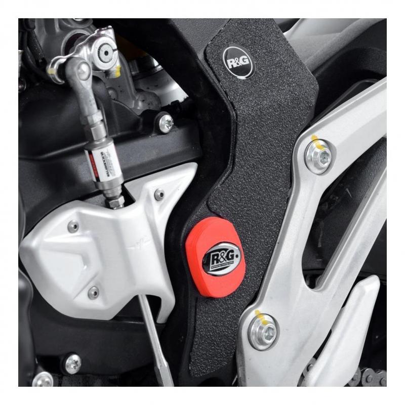 Insert de cadre gauche R&G Racing noir MV Agusta Turismo Veloce 800 15