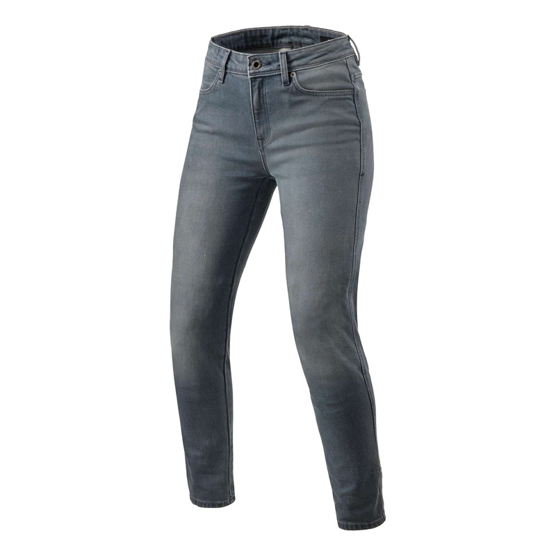Jean moto femme Rev’It Marley Ladies medium grey used – L32