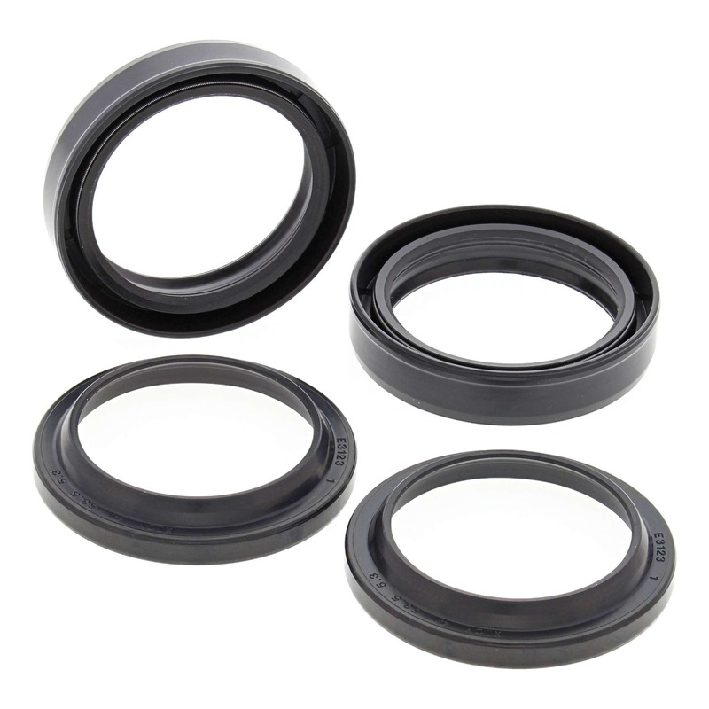 Kit Joints SPI + Cache-Poussière de Fourche ALL BALLS Ø 53 x Ø 41 x 10.5 mm - Kawasaki 125 KX 1982