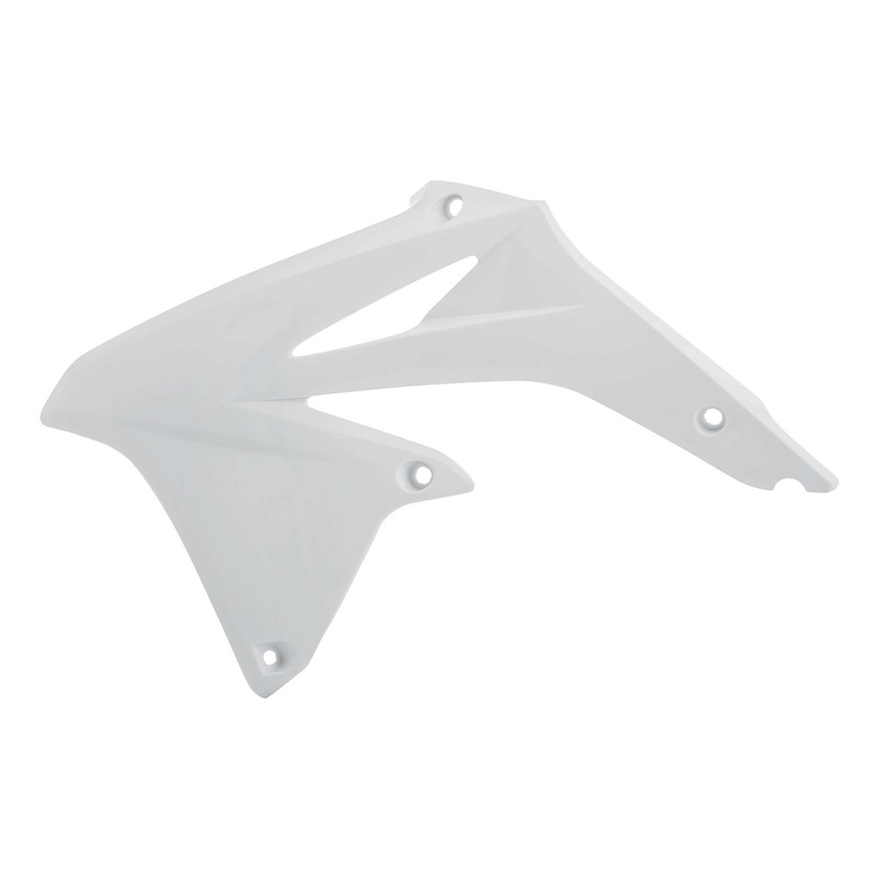 Ouïes de Radiateur ACERBIS Blanc - Suzuki 450 RMZ 08-17