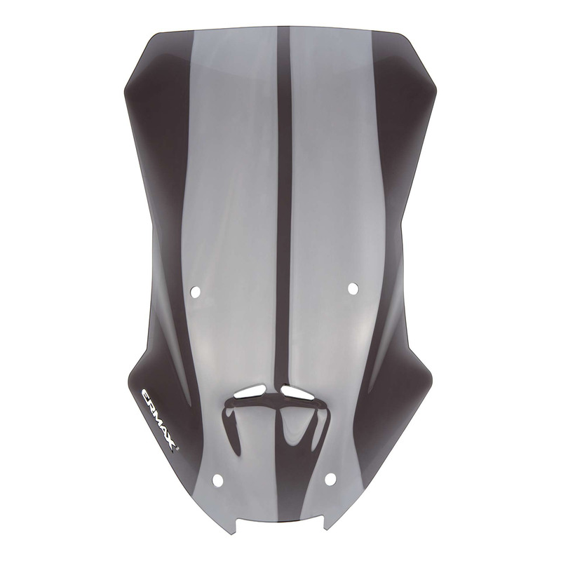 Pare-brise Ermax haute protection 51 cm Honda ADV 350 22-25 noir clair