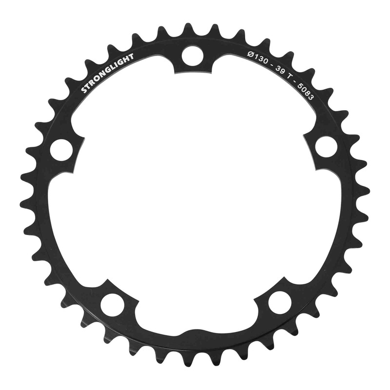 Plateau 40 Dents Stronglight Pour VTT - Aluminium Dural, 9/10 Vitesses, PCD 130 Mm