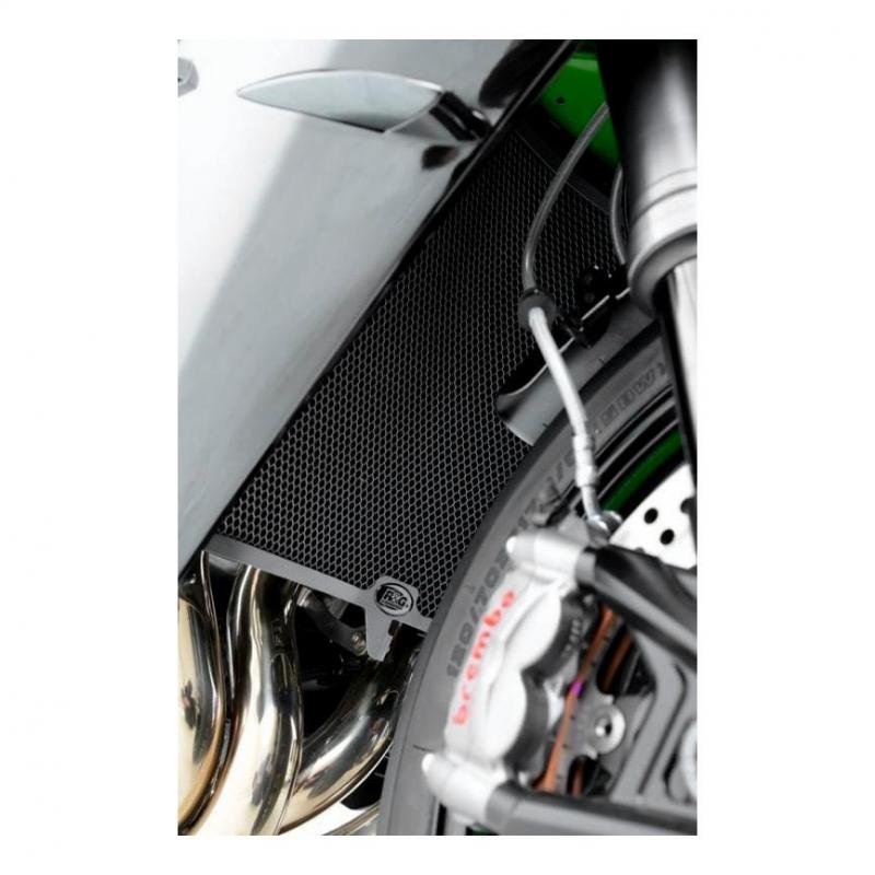 Protection de radiateur R&G Racing noire MV Agusta F4 1000 R 10-14