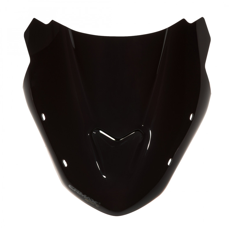 Saute-vent Ermax Sport 27 cm Yamaha MT-07 14-17 noir foncé opaque