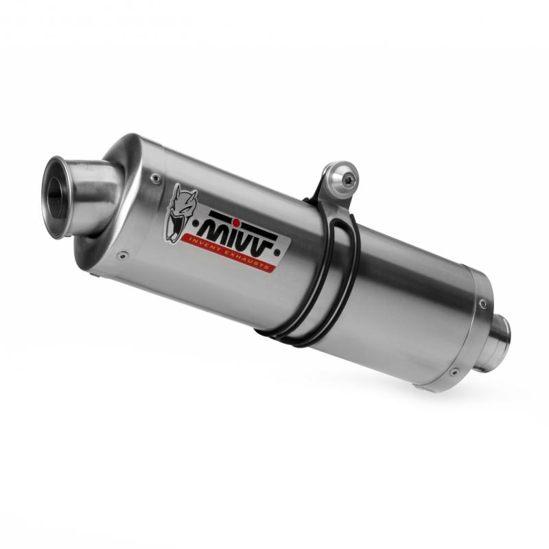 Silencieux MIVV Oval inox Yamaha YZF-R6 03-05