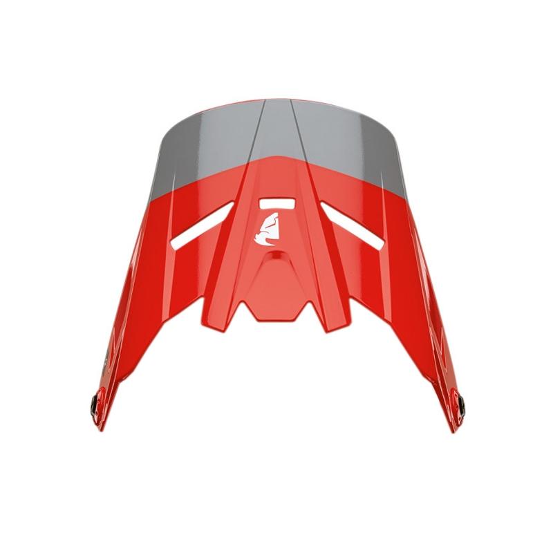 Visière de casque enfant Thor Sector Bomber Mips charcoal/rouge