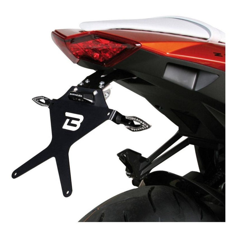 Support de plaque d’immatriculation Barracuda Kawasaki Z 1000 10-11