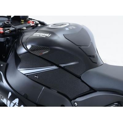Kit grip de réservoir R&G Racing noir Kawasaki ZX-10R 16-18 6 pièces