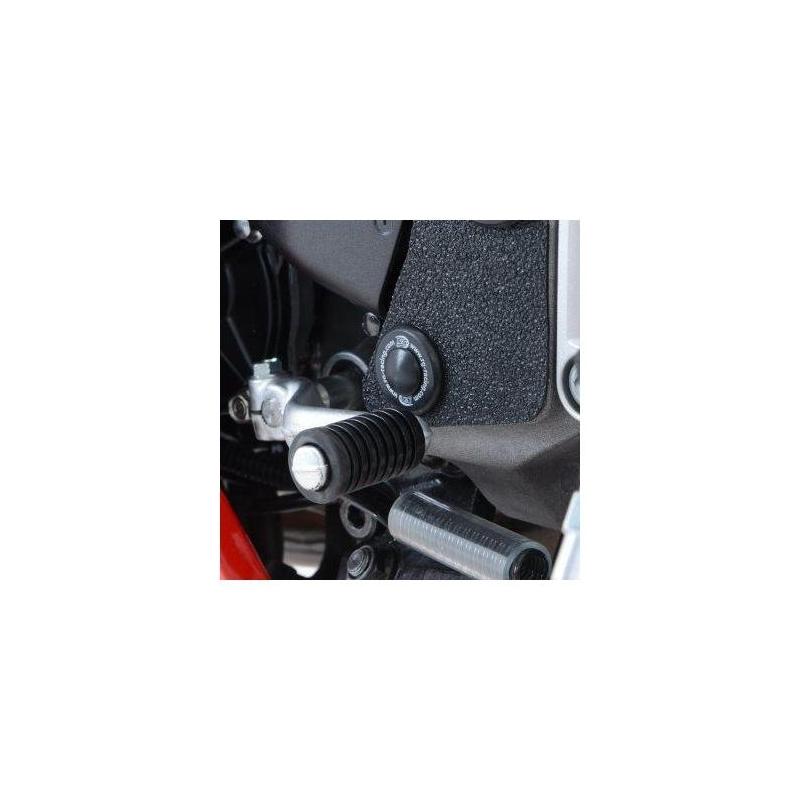 Insert de cadre R&G Racing inférieur gauche noir Honda Crossrunner 80
