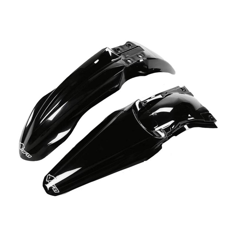 Kit garde-boue avant et arrière UFO Kawasaki 250 KX-F 2013 noir