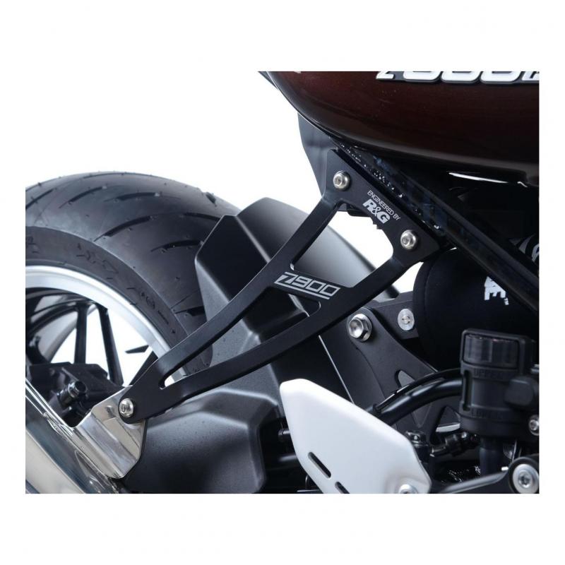 Patte de fixation de silencieux R&G Racing noire Kawasaki Z 900 RS 18-
