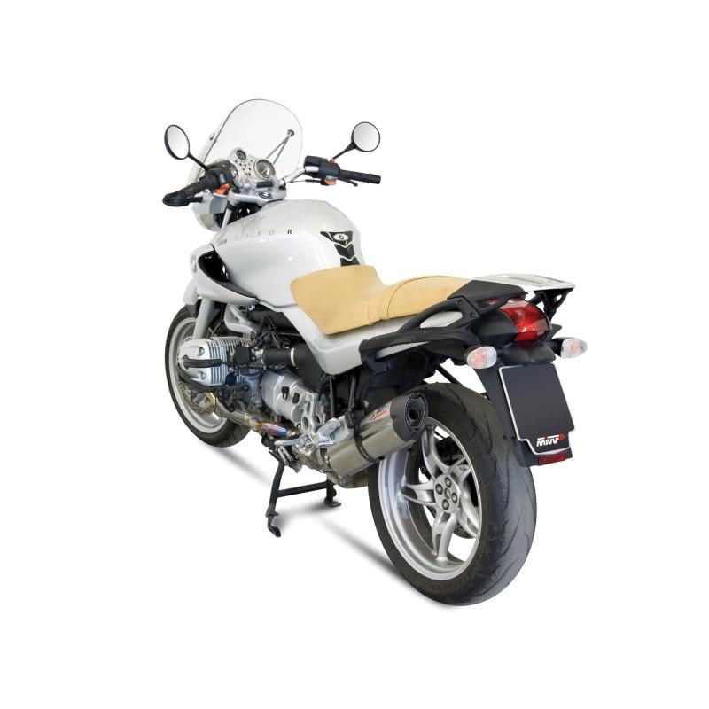 Silencieux MIVV Suono inox / casquette carbone BMW R1150R / RS / RT 00