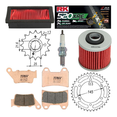 Kit entretien NF Prokit premium Yamaha XT 660 X 2004-15