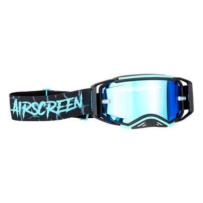 Masque cross AirScreen Aero EX Limited Edition – iridium bleu