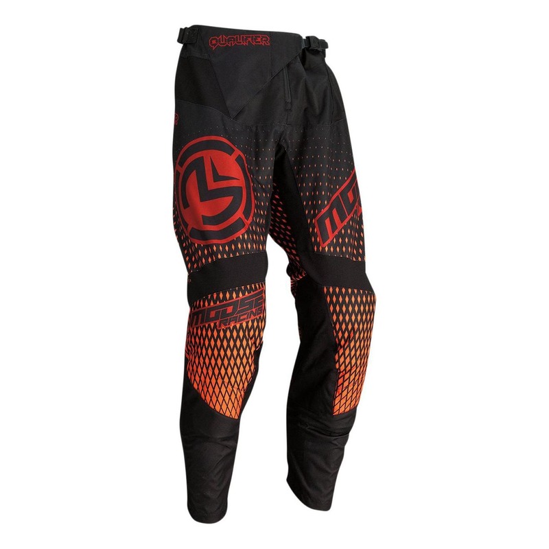Pantalon cross Moose Racing Qualifier orange/noir- 32