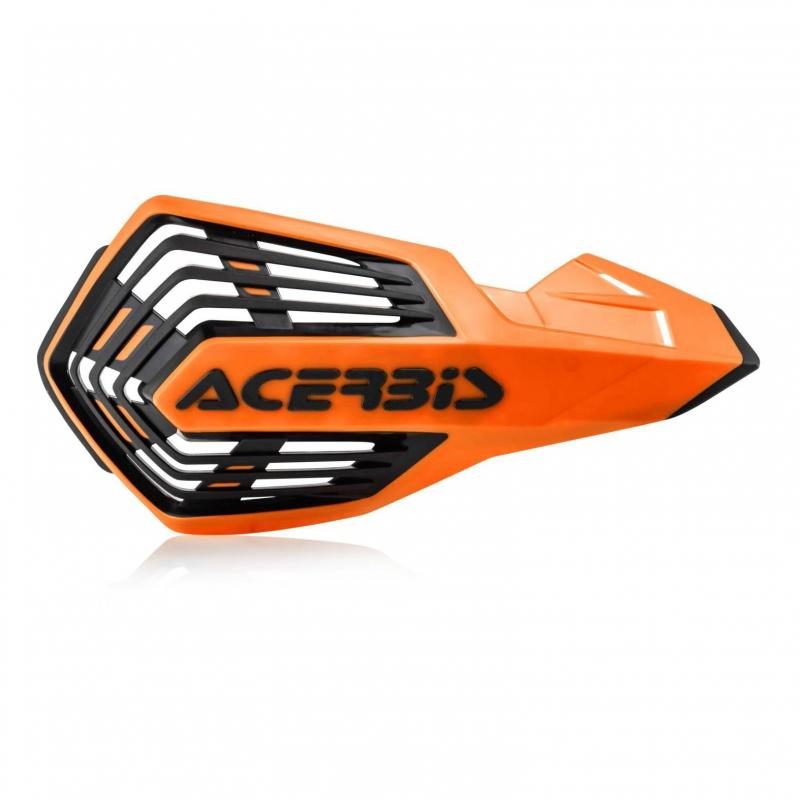 Protège-mains Acerbis X-Future Orange/Noir Brillant