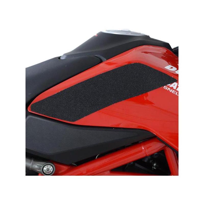 Kit grip de réservoir R&G Racing noir Ducati Hypermotard 950 19-20