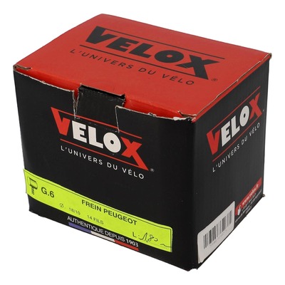 Boîte de 25 câble de frein Velox boule 8x8mm brun 18/10e 1.80m