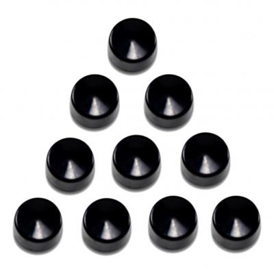 Caches boulons Drag Spécialties Ø 1/2’’ boulon 3/4‘’ lot x10 noir