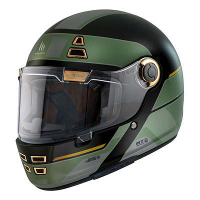 Casque intégral MT Helmets Jarama 68TH C1 vert kaki