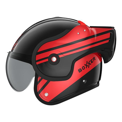 Casque modulable Roof RO9 Boxxer Sting noir/rouge