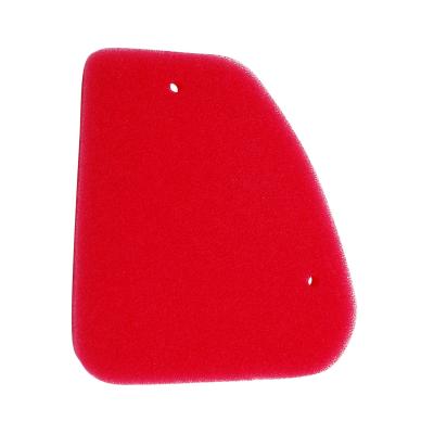 Mousse de filtre à air rouge pour Peugeot 50 Trekker, Elystar, Buxy