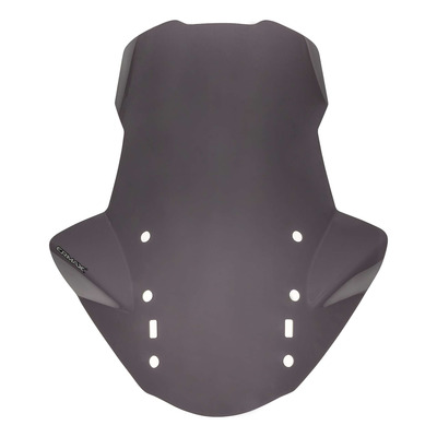 Pare-brise Ermax haute protection 70 cm avec protections mains Peugeot Metropolis 400i 13-20 noir cl
