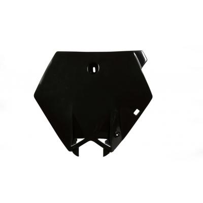 Plaque frontale Acerbis KTM 85 SX 04-12 Noir Brillant