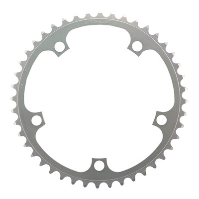Plateau Stronglight pour Campagnolo Ø135mm argent