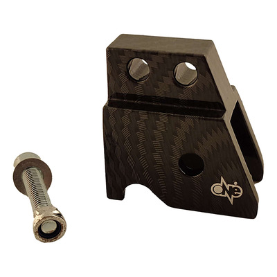Rehausseur amortisseur moteur Minarelli (2 positions) Carbone