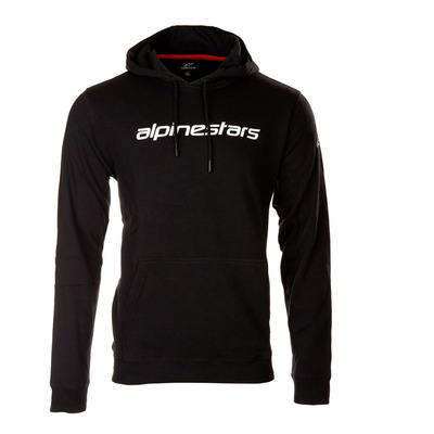 Sweat à capuche Alpinestars Linear hoodie noir