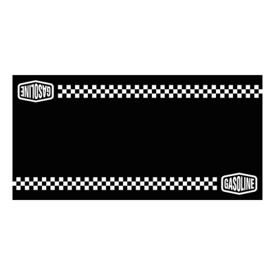 Tapis environnemental Gasoline FIM noir 2x1 m