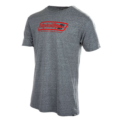 Tee-shirt Troy Lee Designs Go Faster gris chiné