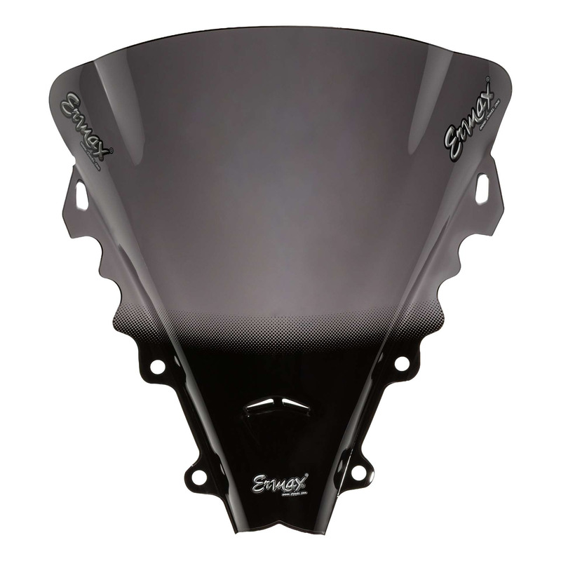 Bulle Ermax Aéromax 33 cm Yamaha YZF-R6 06-07 noir clair