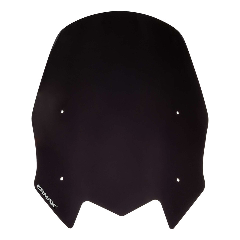 Pare-brise taille origine 52,5 cm Ermax Yamaha T-Max 560 22-26 noir foncé opaque