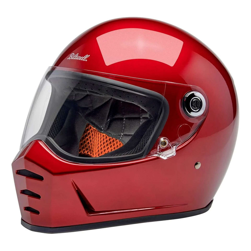Casque intégral Biltwell Lane Splitter metallic cherry red