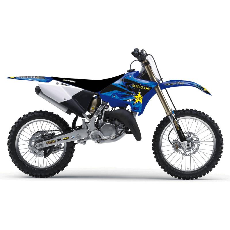 Kit déco Blackbird Racing Rockstar Energy Yamaha 125 YZ 02-14 bleu/no