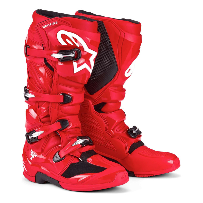 Bottes cross Alpinestars Tech 7 bright red â   MX25- US-5