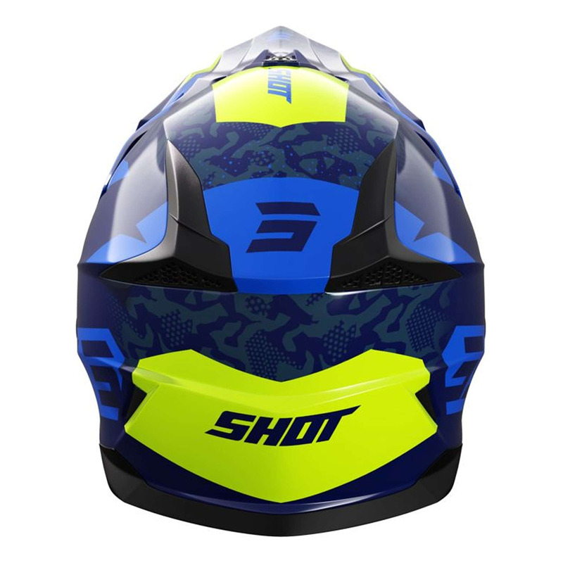 Casque cross enfant Shot moto quad furious kid versus pink glossy