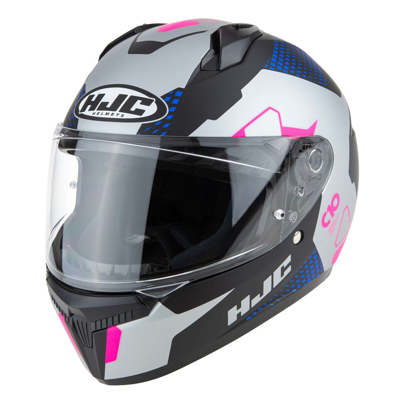 Casque intégral HJC C10 Aspa MC28SF noir/gris/rose mat