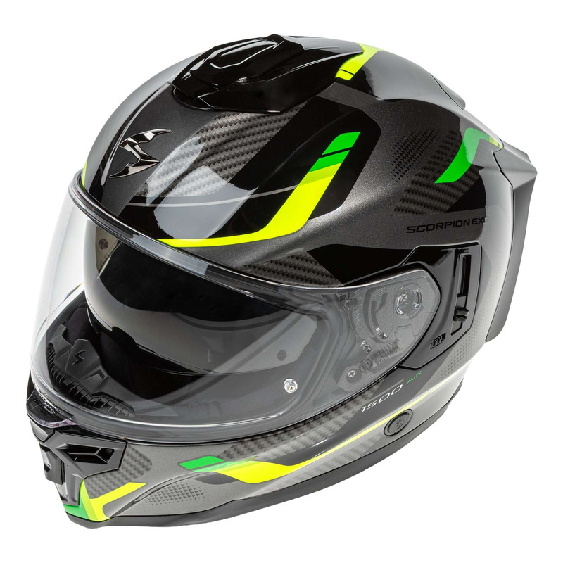 Casque intégral Scorpion Exo-1500 Air Sleek noir/vert