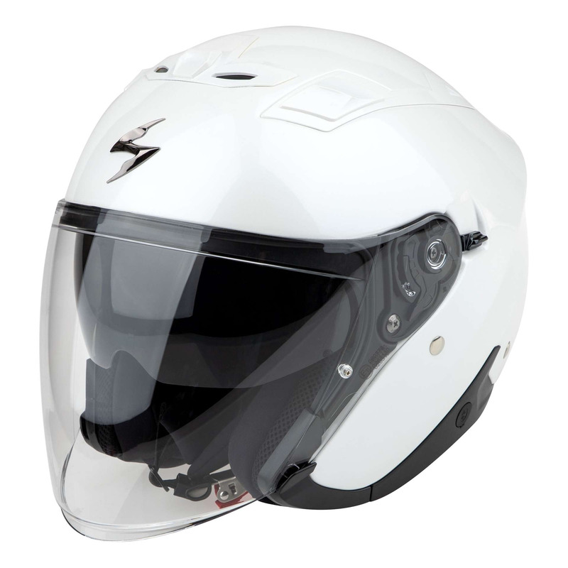 Casque jet Scorpion Exo-Z1 Solid pearl white