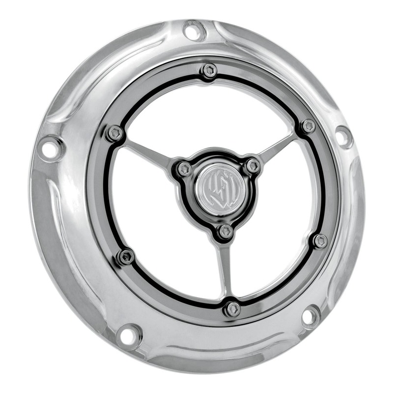 Derby cover Roland Sands Design clarity Big Twin 99-18 chrome